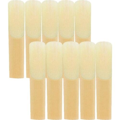 10 Pcs High Quality Alto Sax Saxophone Reeds Musical Instrument Accessories
