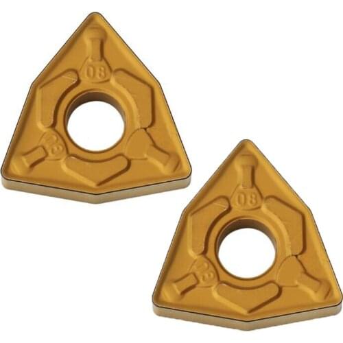 100% Original WNMG WNMG080404N-GU WNMG080408N-GU AC820P Carbide Inserts WNMG080404 WNMG080408 Lathe Cutter Turning Tools CNC