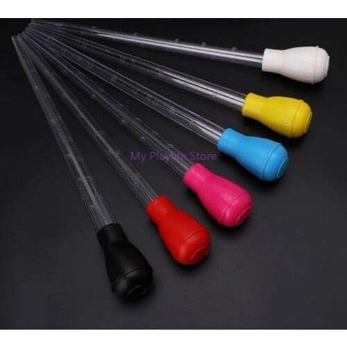 16.9inch 50ml Pipette Aquarium Cleaner Pump Fish Tank Siphon Pump Water Change Tool BBQ Tube For Cleaning Shifting 6 Colors C42