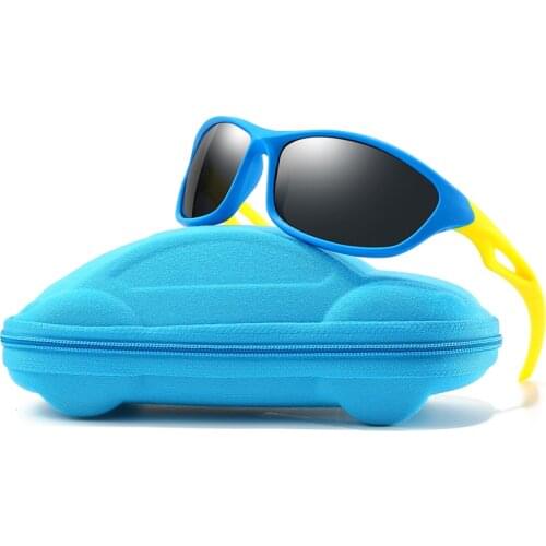 2020 New Polarized Kids Sunglasses Boys Girls Baby Infant Fashion Rubber Polaroid Sun Glasses Children Mirror Shades TR90 UV400