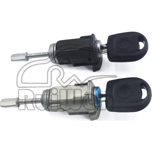 3B0837167E For VW Passat B5 Lupo Seat Arosa Skoda Superb Front Left/Right Door Lock Cylinder with Key 3B0837167