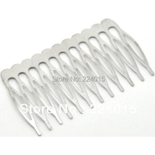 50pcs/39x64mm fashion Hair Combs Shape Hair Clips Fit Hair Accessories Making,B1018