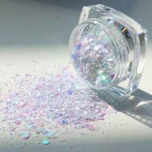 8Pcs UV Color Change Mica Powder Sunlight Reactive Glitter Resin Jewelry Making