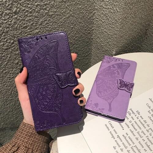 Butterfly Wallet Flip Case For Huawei Honor 10 Lite P30 P20 Pro Mate 20 Y3 2017 Y5 2018 Y7 2019 P Smart Plus Nova 3i 3 4 Cover