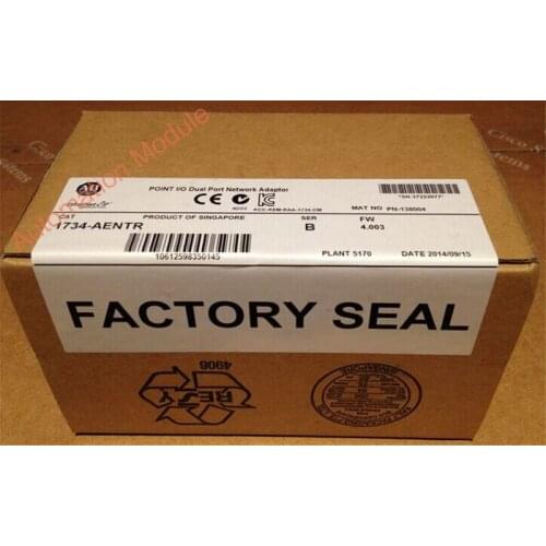 1734-AENTR PLC Dual-port Point-I/O Module Ethernet Adapter 1734AENTR original brand new in factory sealed