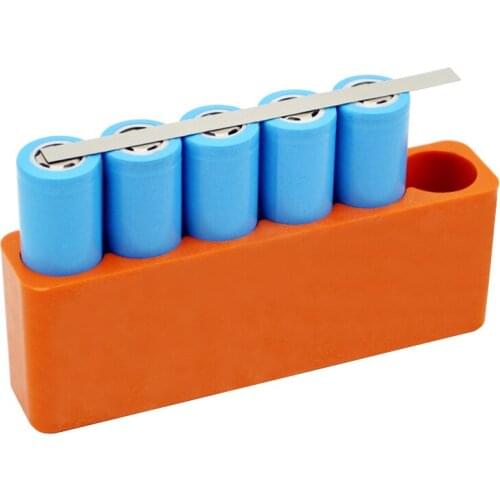 SUNKKO 18650 Battery Fixture High Quality 6 Section Universal Spot Welder Welding Fixed Fixture For 18650 Lithium Batteries Pack