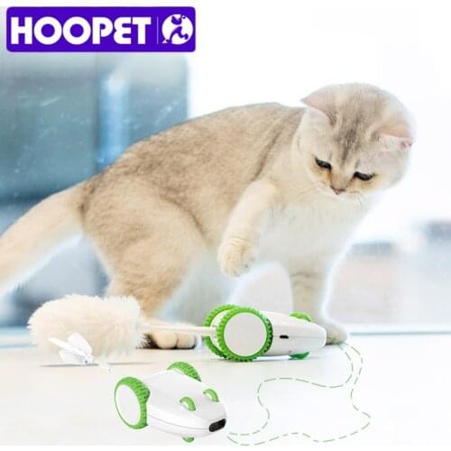 HOOPET Cat Creative Funny Mouse Kitten Toy Dog Playing Toys For Cats Mechanical Pet Accessories