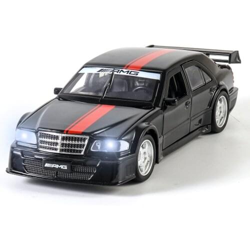 1:32 Diecast Toy Vehicle Sound And Light Alloy Toys Car Model Toys For Children Gifts Cars Model Decorations HC0011