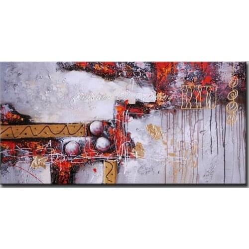 Mintura Paintings Hand-Painted Abstract Oil Painting on Canvas Wall Art Wall Pictures For Living Room Home Decoration No Framed
