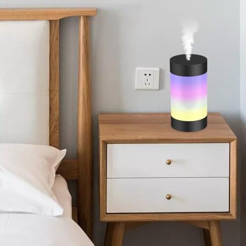 300ml Mini Air Humidifier Aroma Oil Diffuser with Night Light Ultrasonic Cool Mist Sprayer for Home Office Car Diffusor