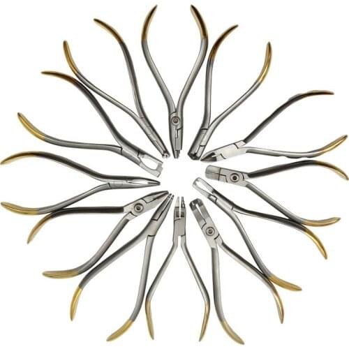 1 pcs orthodontic dental instrument Dentist removing bracket Brace remover wire back plier Dentistry tools pliers 11 type choose