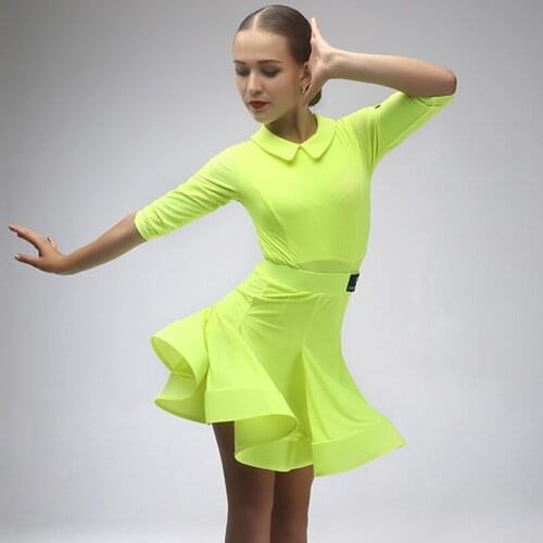 Latin dress for girls dancing dress girls dance costumes for kids latin dress modern dance costumes kids rumba costumes samba