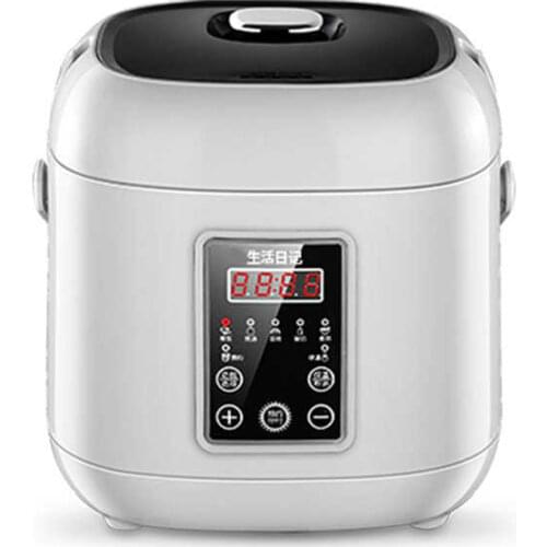 Multi functional rice cooker household small power soup cooking rice cooker 24 hours timing small rice cooker steaming up and
