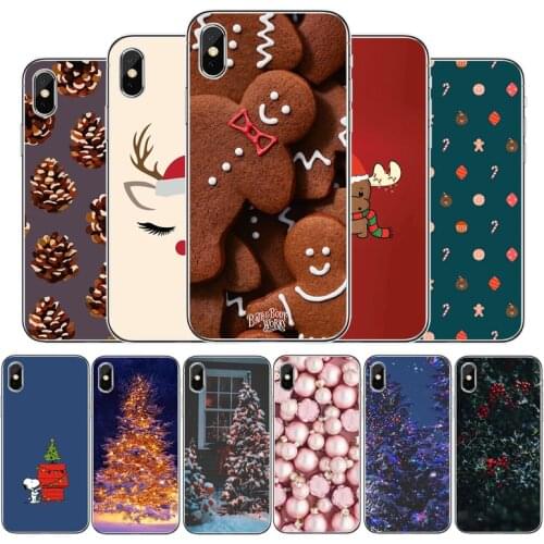 Christmas Cover Soft Silicone Phone Case For iPhone 5 5S 6 6plus 7 8 plus X XR XS Max 11 PRO Max SE 2020