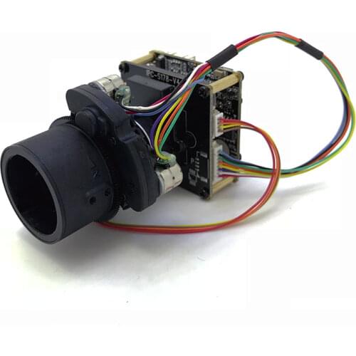 Starlight IP Board Camera Module Sony Starvis IMX185, With Motorized Zoom Lens Auto IRIS Audio Micro SD/TF Slot SIP-E185DMTLC