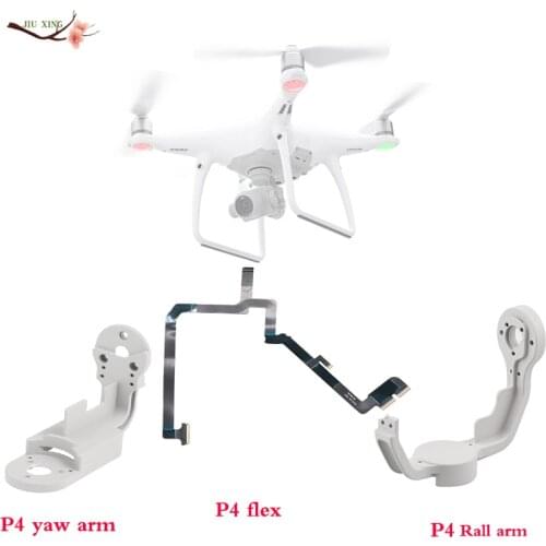 Drone Parts Repairing Accessories for DJI Phantom 4 Advanced Pro Flat Cable Flex Roll Bracket Robbin Gimbal Yaw Arm