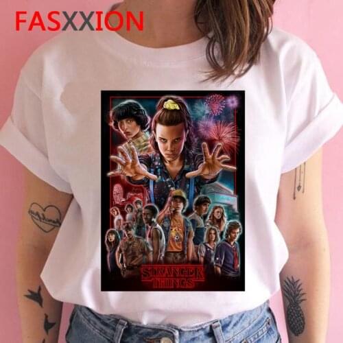 Stranger things 3 t shirt women Eleven funny female tshirt clothing hip hop femme streetwear t-shirt cartoon kawaii top tee