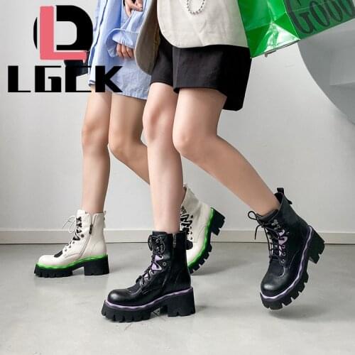 Plus Size 34-43 Fashion Genuine Leather Real Rabbit Fur Designer Boot Ankle Woman Flats Lace Up Boots Winter Wool Fur Snow Boots