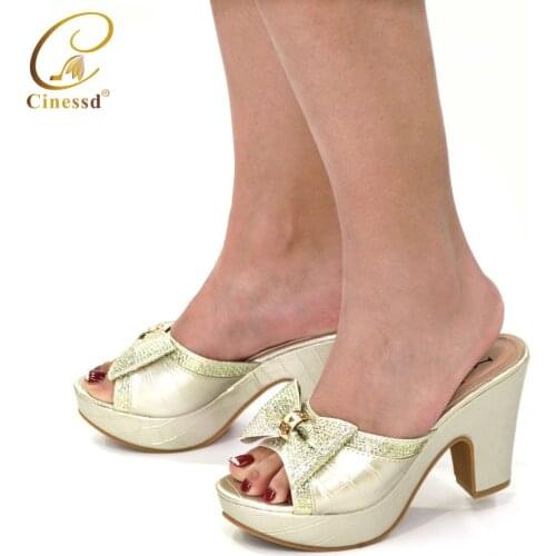 NEW 2020 Fashion Sexy Square Head Slides Women Shoes Peep Toe High Heels Mules Party Dress Pumps