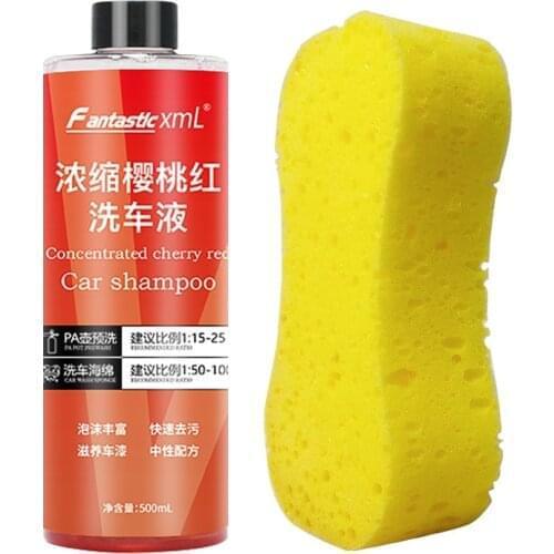 1：100 Pink Foaming Car Wash Shampoo Soap Works with Foam Cannons, Foam Guns or Bucket Washes Automotive shampoo Cleaning Tools