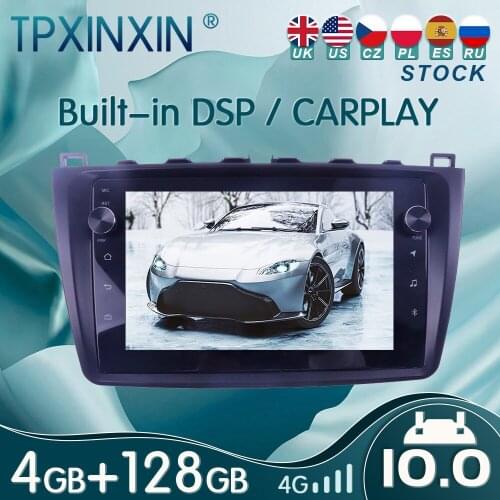 10.0 PX6 For Mazda 6 2008 - 2012 Android Car Stereo Radio with Screen Radio Player Car GPS Navigation Head Unit