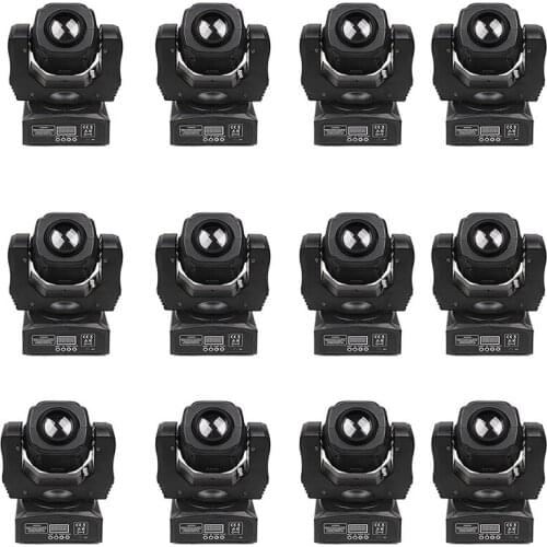 12 pieces 60W LED gobo Moving Head Lighting spot lighting dj set gobo christmas moving heads light