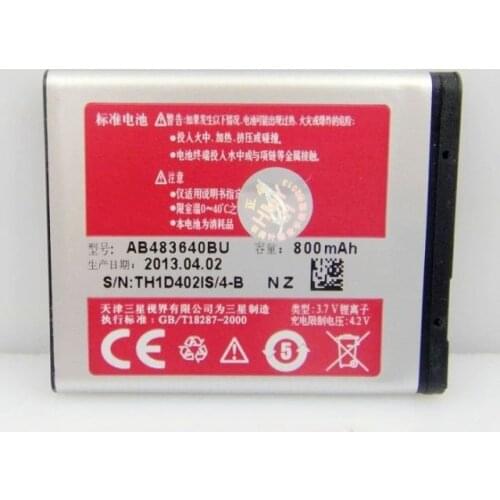 ALLCCX battery AB483640BU for Samsung B3210 J600 J608 M600 M608 L600 L608 M519 M608 M618 M619