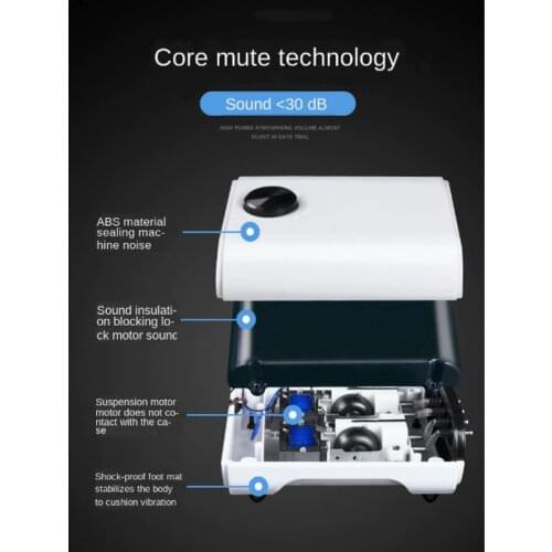 Yafeng Regulating Fish Tank Oxygen-increasing Pump Mute Machine Small Oxygen-making Machine Fish Farming Aquarium Oxygen Pump