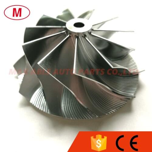 KP39 Turbocharger Aluminum 2618/Milling compressor wheel/Turbo Billet compressor wheel 45.00/55.00mm 11+0 blades