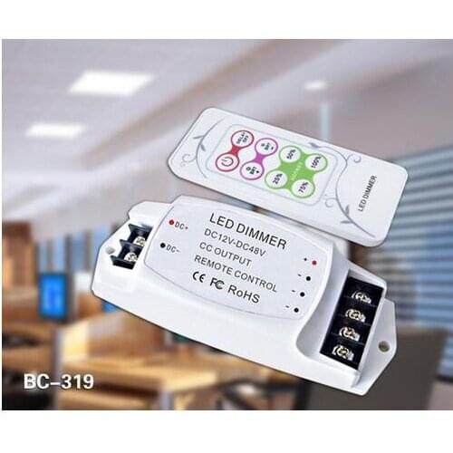 BC-319-700 700mA RF Remote LED Dimmer DC12V-DC48V PWM constant current led dimmer 12v for led panel light