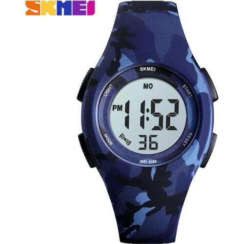 SKMEI Sport Kids Watches Digital Watch More Colors Watch Children 5bar Waterproof Alarm Luminous Display Relogio Feminino