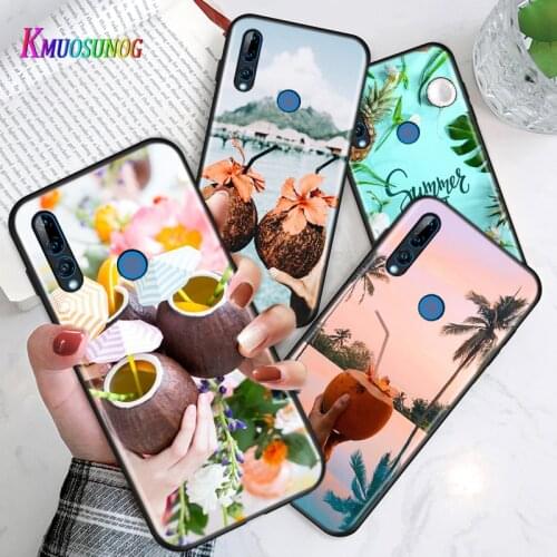 Fruit Coconut Blue Sky Cover For Honor 30i 10i 10X 9X 8X MAX 20 10 9 8 8A 8C 8S Prime 7A Pro Lite Phone Case