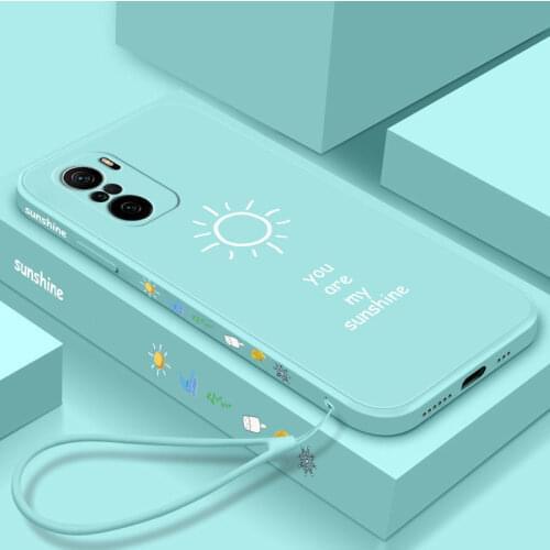 For Xiaomi Redmi K40 Pro Case Soft Liquid silicone sun Slim Skin protective Back Cover Case For xiaomi Redmi k20 K30 Pro K40Pro