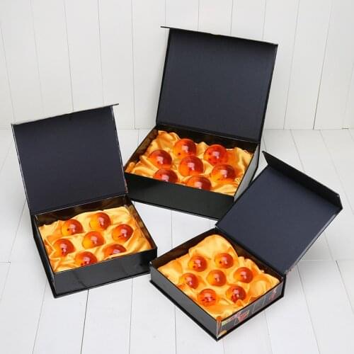 7pcs/set Dragon Super big 3.5cm 4cm 5.7cm 7 Stars Crystal Balls PVC Z Action Figure Toy Collection