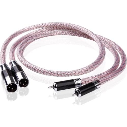 Nordost Valhalla Series Hifi 2RCA to 2XLR Cable Hi-End Rca Male to Xlr Male Audio Cable