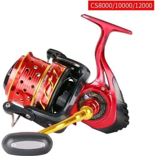 Cs8000/10000/12000 Fishing Reel Cnc Rocker Arm Spinning Wheel Portable Ultralight high Quality Fishing Reel Fishing Accessories