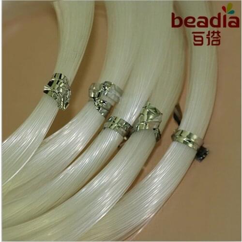 0.5 0.6 0.7 0.8mm Fishing Line 15M-30M Crystal Beading Cord String Thread for DIY Necklace Bracelet