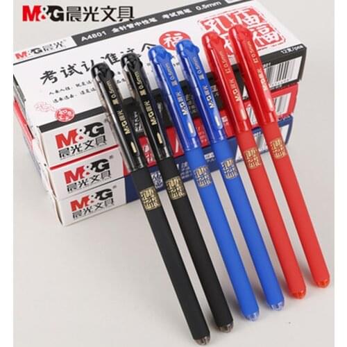 M&G Confucian Temple Clifford neutral pen examination essential A4801 Pen Black 0.5mm