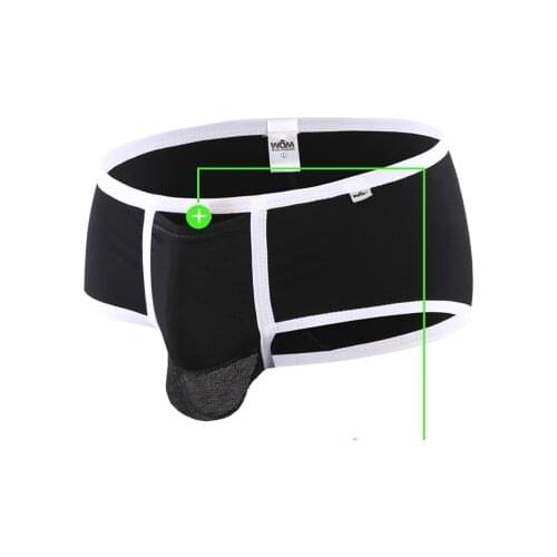 Penis testicles separate mens underwear u convex caps pocket health promotion ventilation scrotum hold up modal boyshort