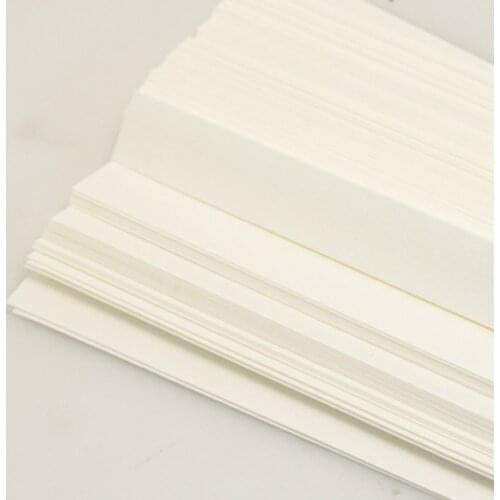 Pack of 100 White Perfume Paper Tester Strips for Aromatherapy Scent Durable