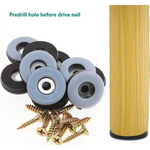 22MM Non Slip Furniture Pads,Hardwood Floor Protectors for Chair Sofa Couch Leg,Non Skid Furniture Grippers Furniture Sliders