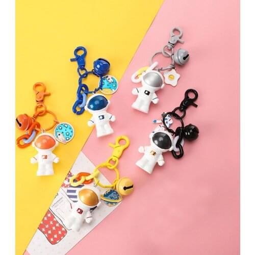 New Planet Astronaut Keychain Cartoon Starry Sky Keychain Female Bag Charm Party Gift And Birthday Gift