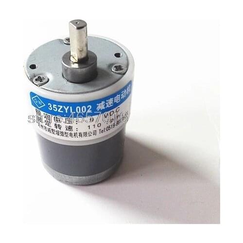 Brand new 9V 110rpm currency counter gear motor 35ZYC-01 35ZYL002 530 geared motor