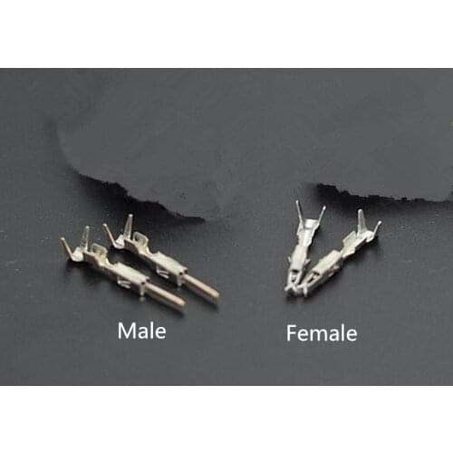 100pcs/lot Crimp Terminals (Pins) Contact Pin For 1.5mm Male Or Female Trunk Light Connector Plug 1J0971972 3B0972712