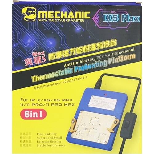 IX5 10in1 Pre Heating Platform For Iphone XXR XS XSMAX 11 Pro Max12 12pro12promax Explosion Proof Constant Temperature Platform