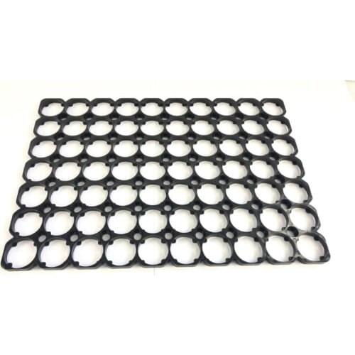 15pcs/lot MasterFire 7*10 32650 Batteries Spacer Radiating Holder Bracket Black Plastic Battery Storage Box Holder Brackets