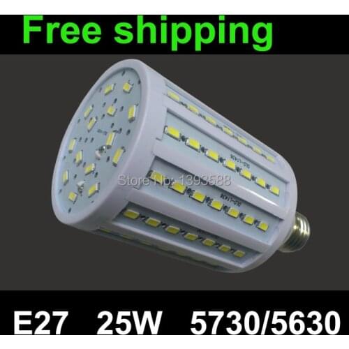 25W e27 LED corn bulb lamp 98Leds 5730 SMD 5630SMD Lamp High brightness living room Lighting