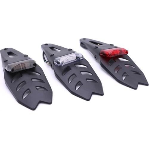 12v LED Rear Stop Tail Light Fender Enduro Motrocycle For Honda KTN Kawasaki Suzuki Yamaha Cafe Racer Old School