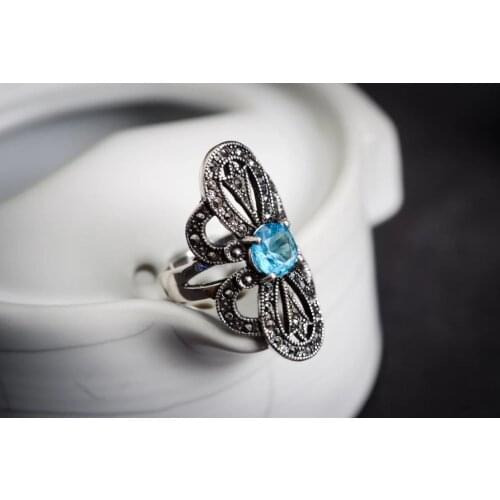 Unique 925 Color Luxury AAA Zircon Wedding Jewelry Promise Engagement Ring ringe Sterling Jewelry rings