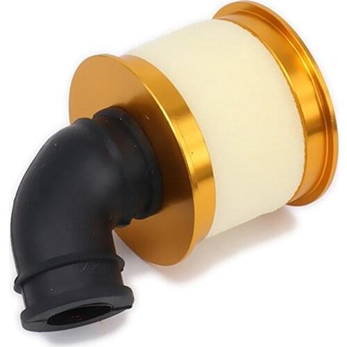 Air Filter Sponge Open Alloy Aluminum 04104 for 1/10 RC Hobby Model Nitro Car,gold